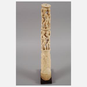 Beschnitzter Stoßzahn