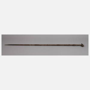 Flanierstock eines Reservisten