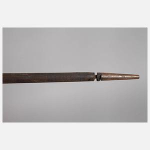 Flanierstock eines Reservisten