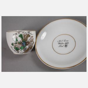 Zwei Mokkatassen Verbindung Pomona