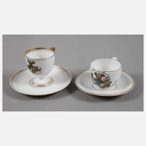 Zwei Mokkatassen Verbindung Pomona