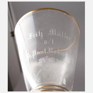 Freimaurerglas Loge zur Ceder Hannover