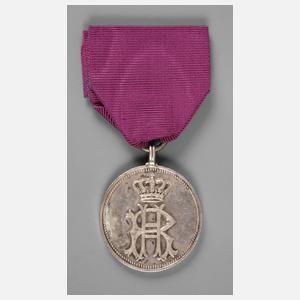 Silberne Verdienstmedaille Reuß