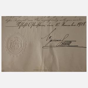 Reußisches Ehrenkreuz III. Klasse mit Schwertern