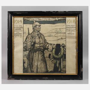 Fritz Erler, Soldaten-Gedächtnisplakat