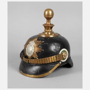 Pickelhaube Artillerie Sachsen