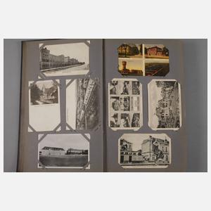 Zwei Alben Militärmotive und Feldpost