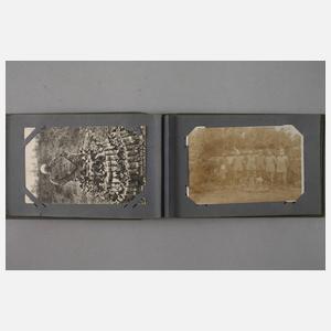 Zwei Alben Militärmotive und Feldpost