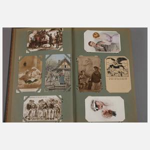 Ansichtskartenalbum 1. Weltkrieg