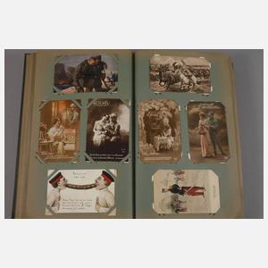 Ansichtskartenalbum 1. Weltkrieg