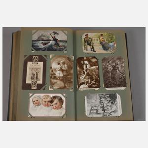 Ansichtskartenalbum 1. Weltkrieg