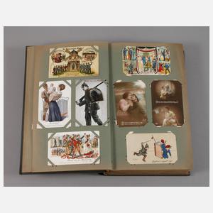 Ansichtskartenalbum 1. Weltkrieg