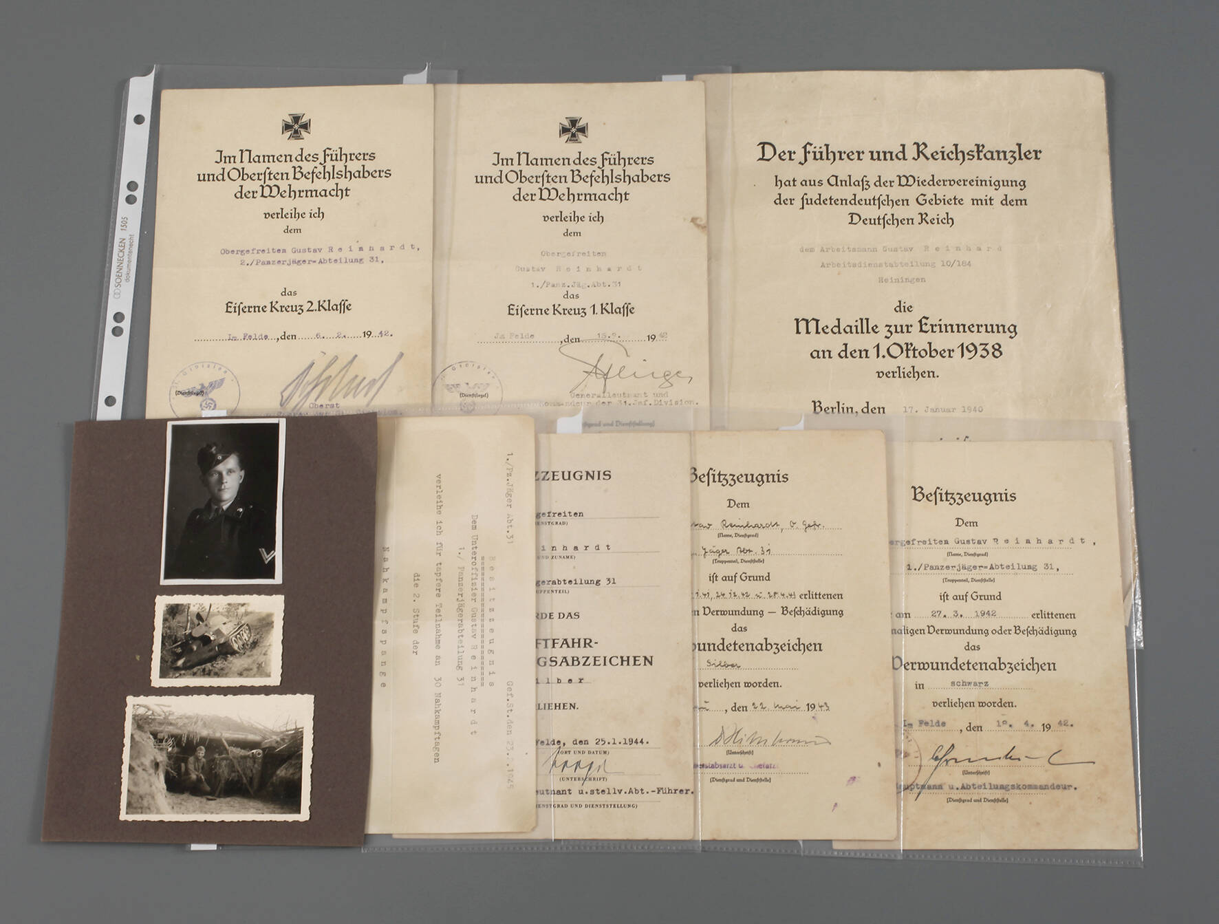 Konvolut Auszeichnungen 2. Weltkrieg