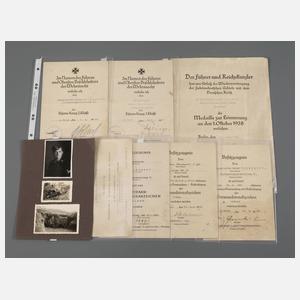 Konvolut Auszeichnungen 2. Weltkrieg