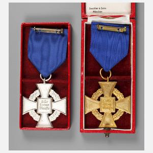 Konvolut Treudienst-Ehrenzeichen