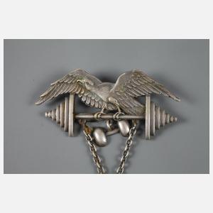 Preismedaille Gewichtheben