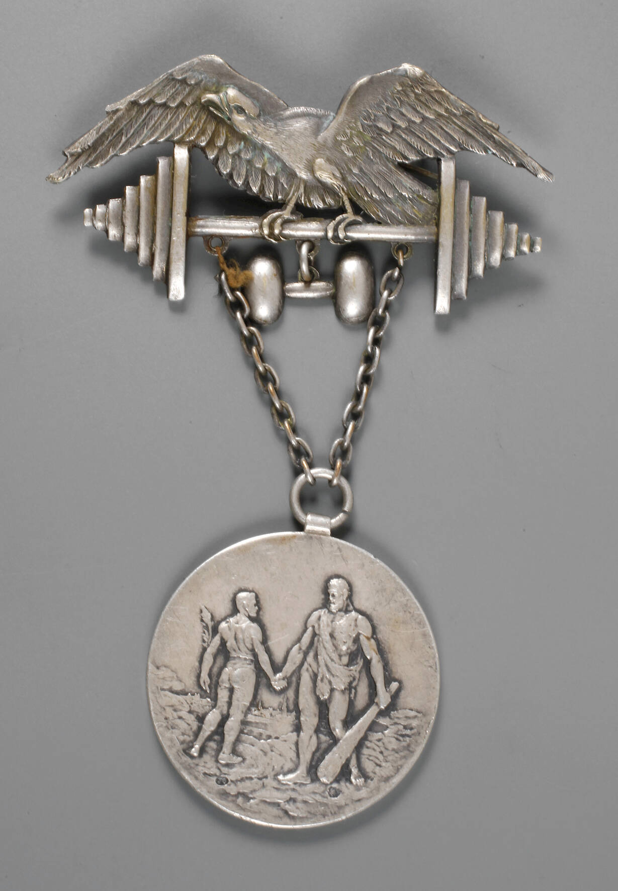 Preismedaille Gewichtheben