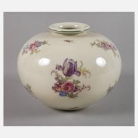 Allach Kugelvase mit Blumendekor111