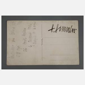 Autogramm Heinrich Himmler