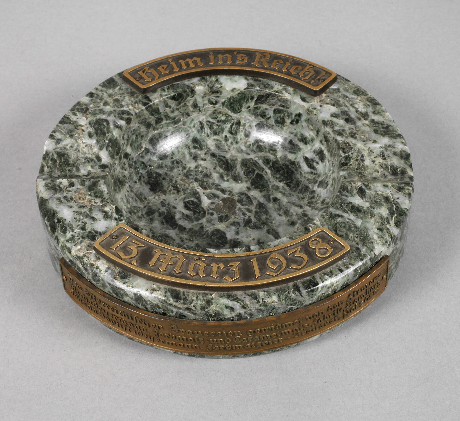 Aschenbecher 13. März 1938