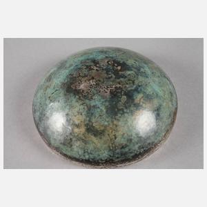 Dose mit Flugzeug Art déco