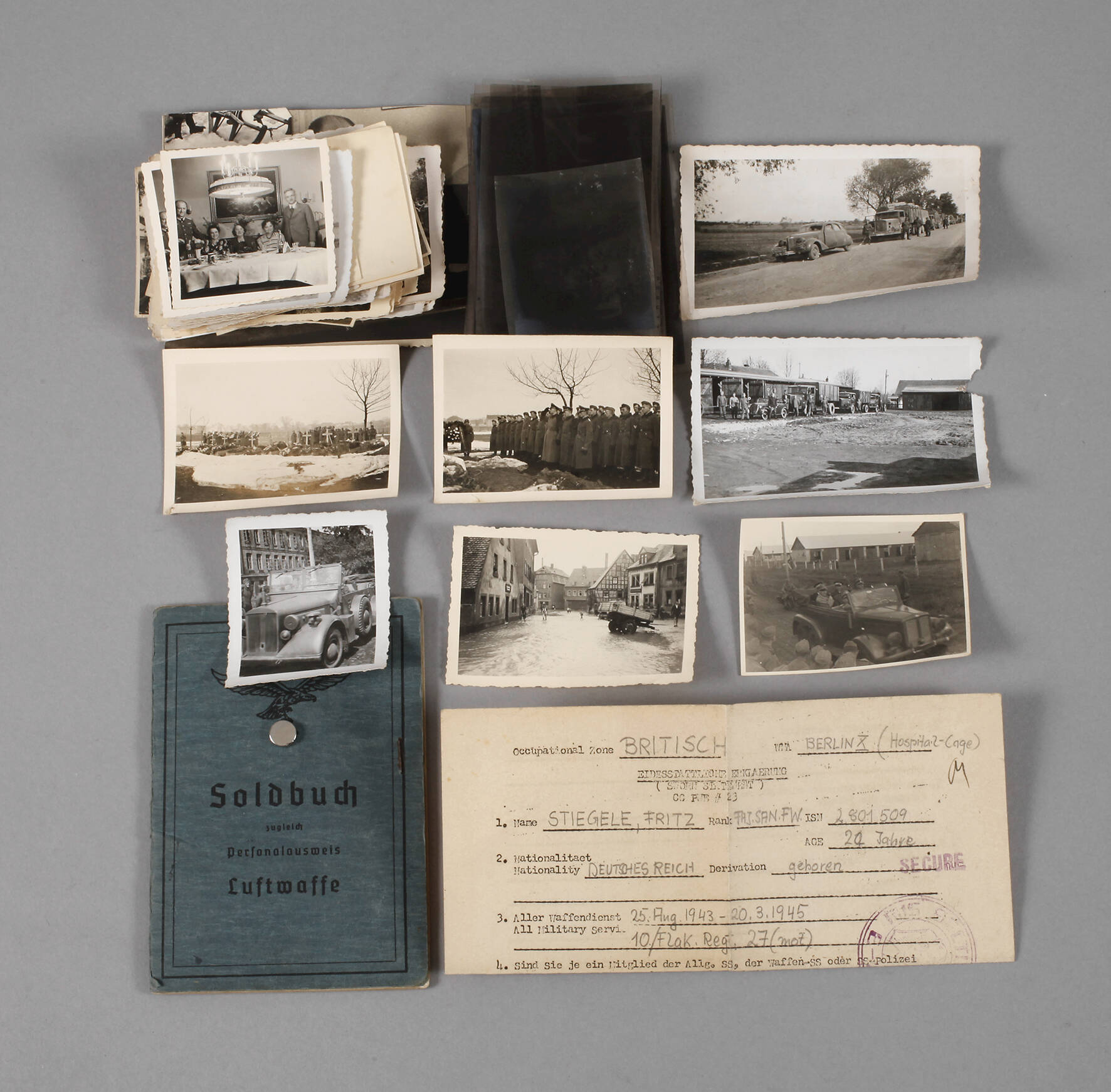 Fotonachlass 2. Weltkrieg