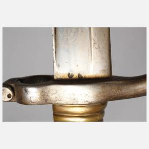 Französisches Jataganseitengewehr 19. Jh.