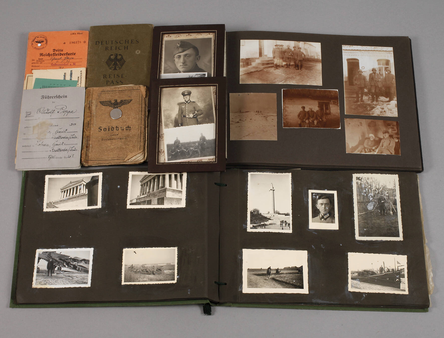 Großes Konvolut Dokumente 2. Weltkrieg