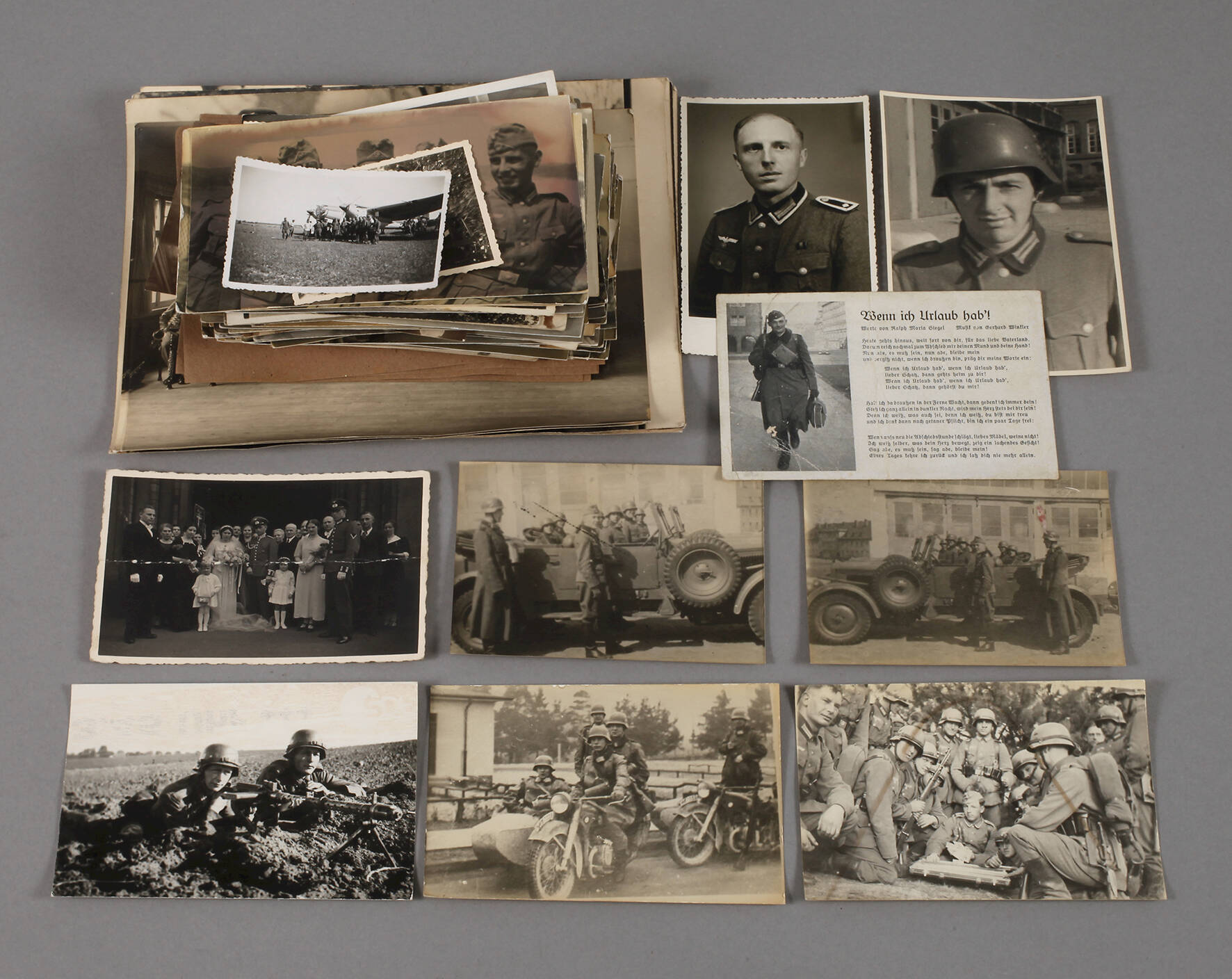 Konvolut Fotografien 1./2. Weltkrieg