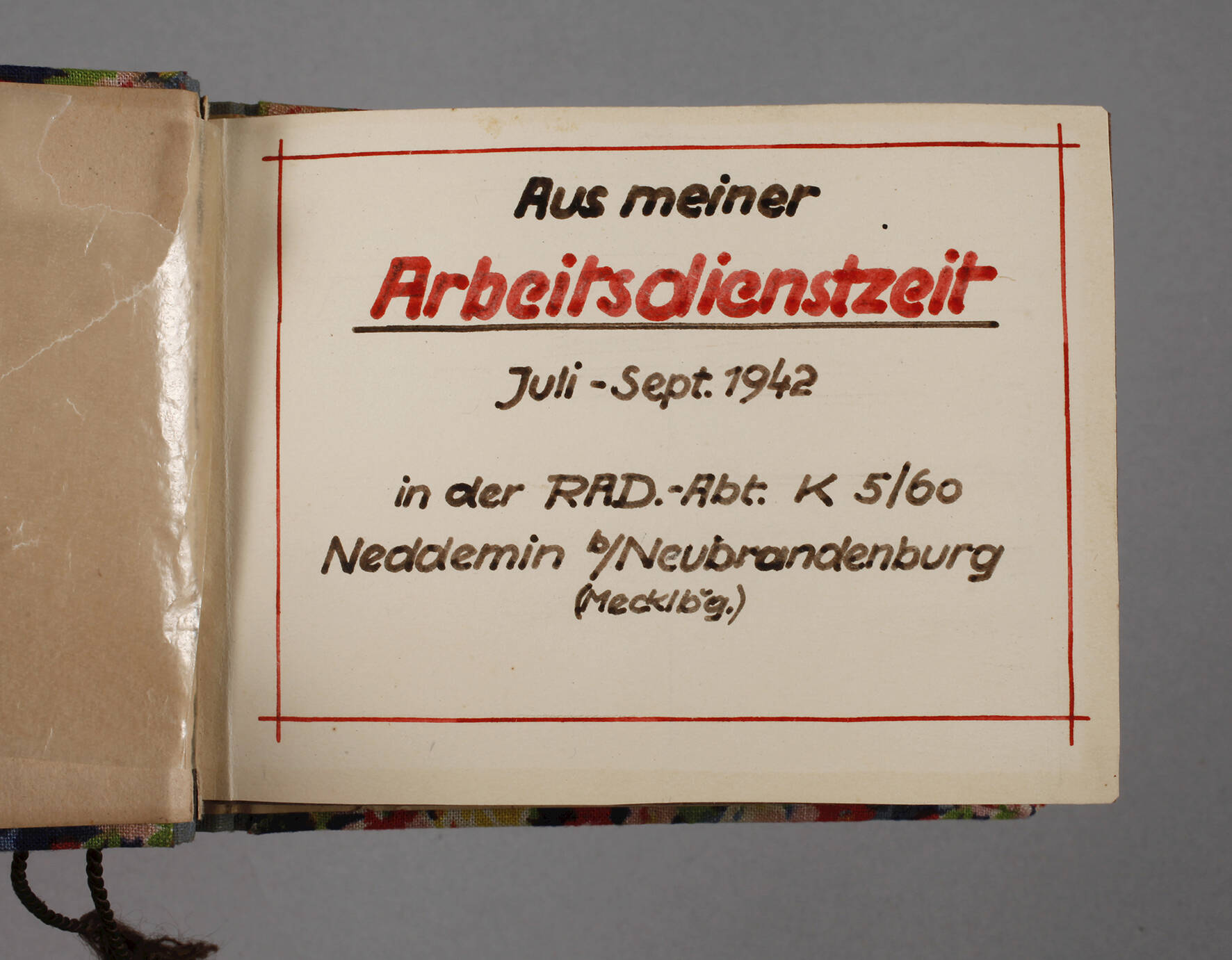Fotoalbum Reichsarbeitsdienst