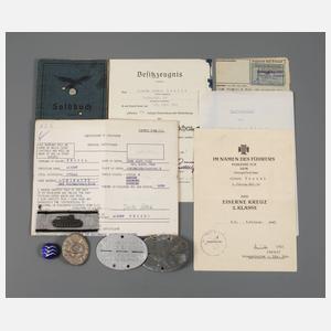 Nachlass mit Soldbuch