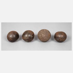 Konvolut Kanonenkugeln