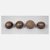 Konvolut Kanonenkugeln111