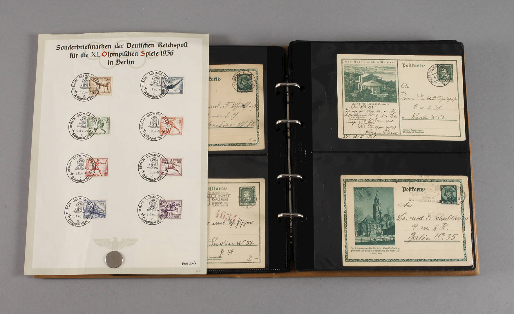 Konvolut NS-Propagandapostkarten