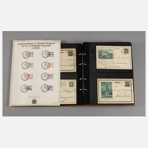 Konvolut NS-Propagandapostkarten