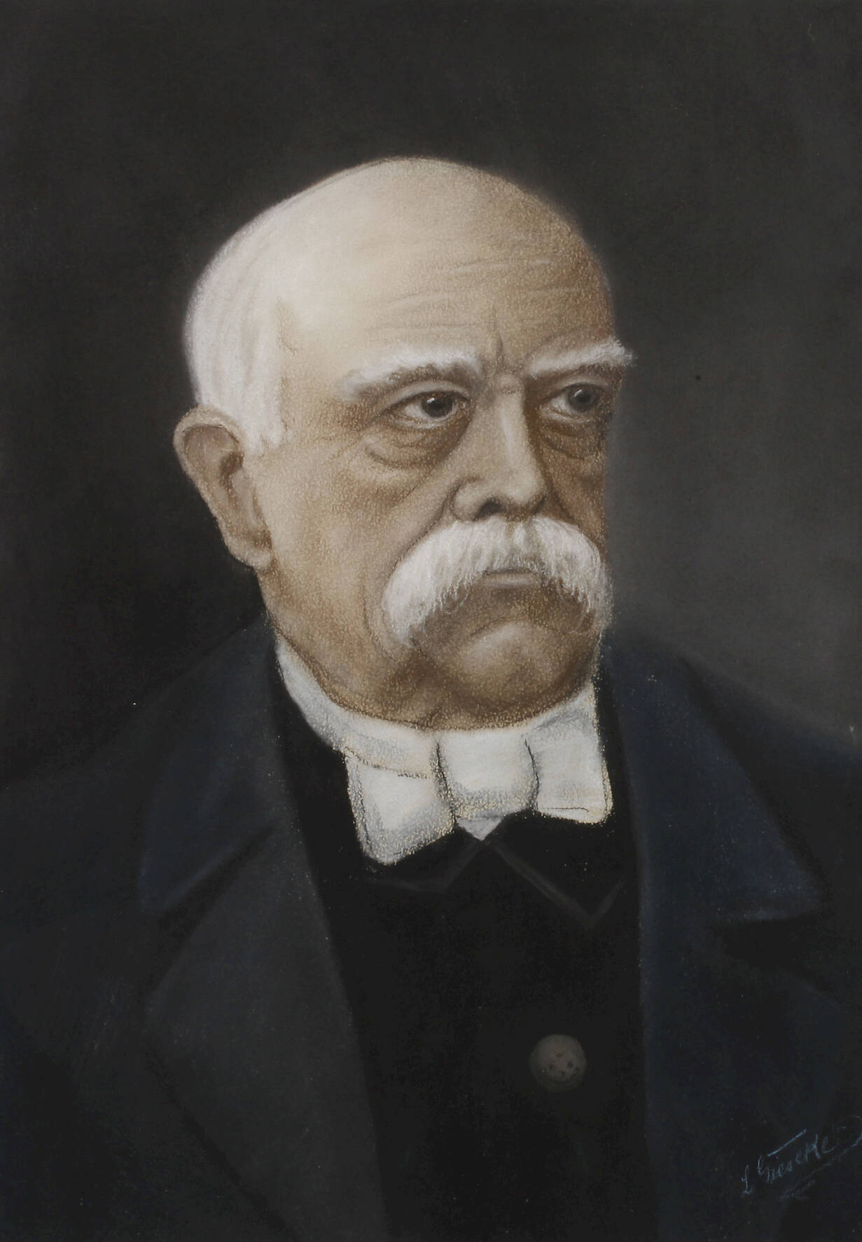 Pastellportrait Bismarck