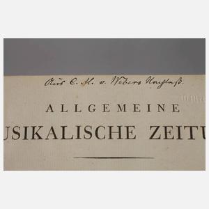 Allgemeine Musikalische Zeitung