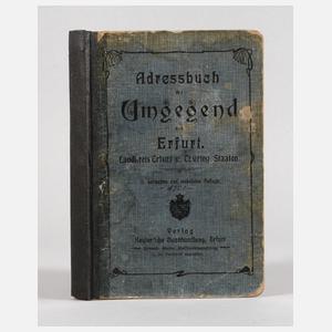 Adressbuch der Umgegend von Erfurt