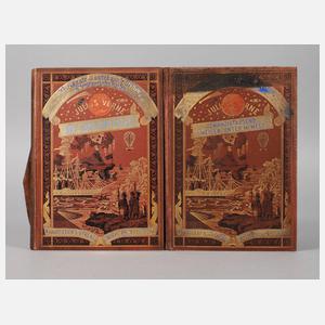 Paar Bände Julius Verne