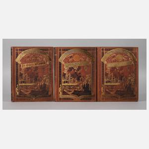 Drei Bände Julius Verne