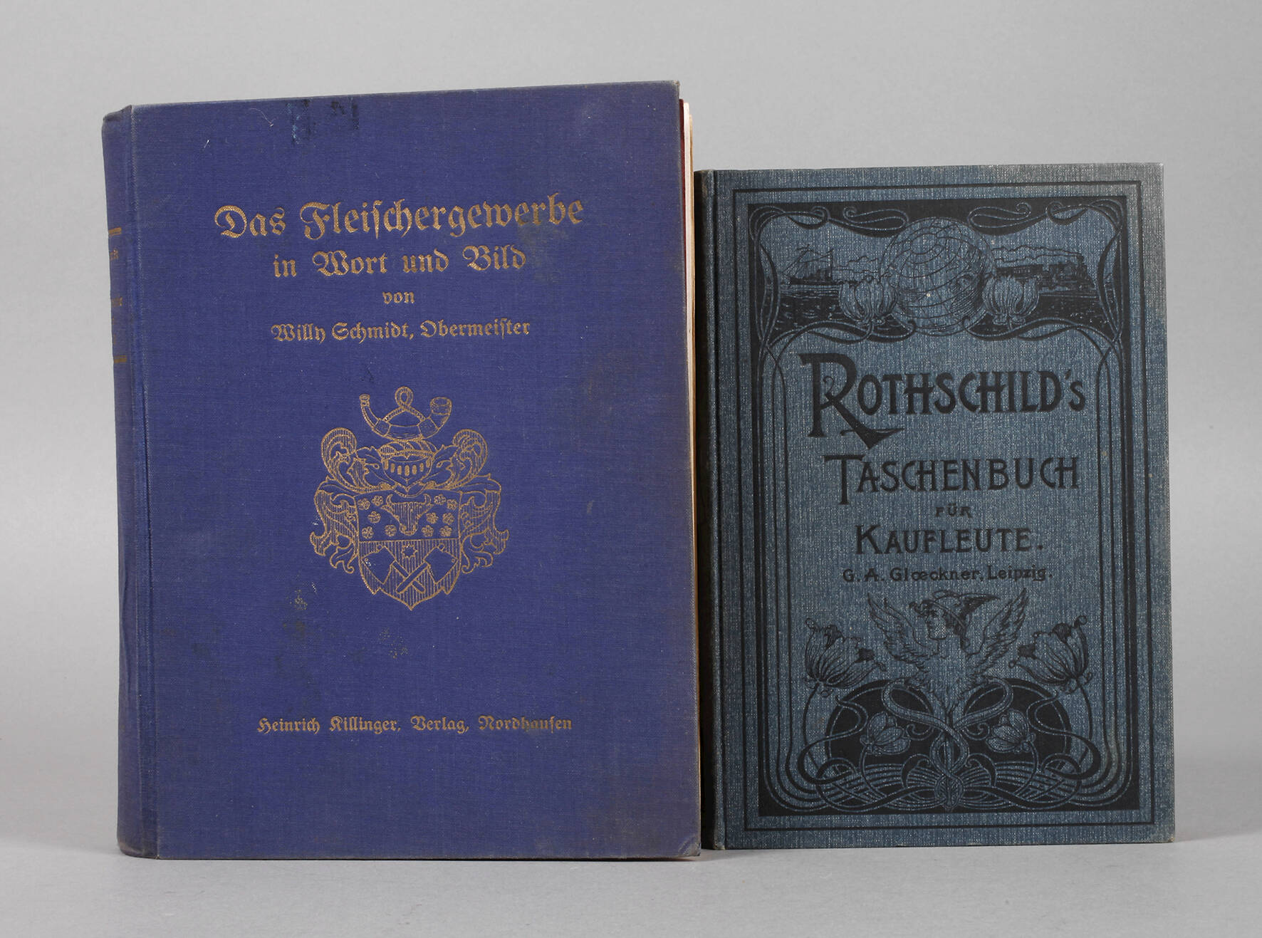 Zwei Handbücher Gewerbe