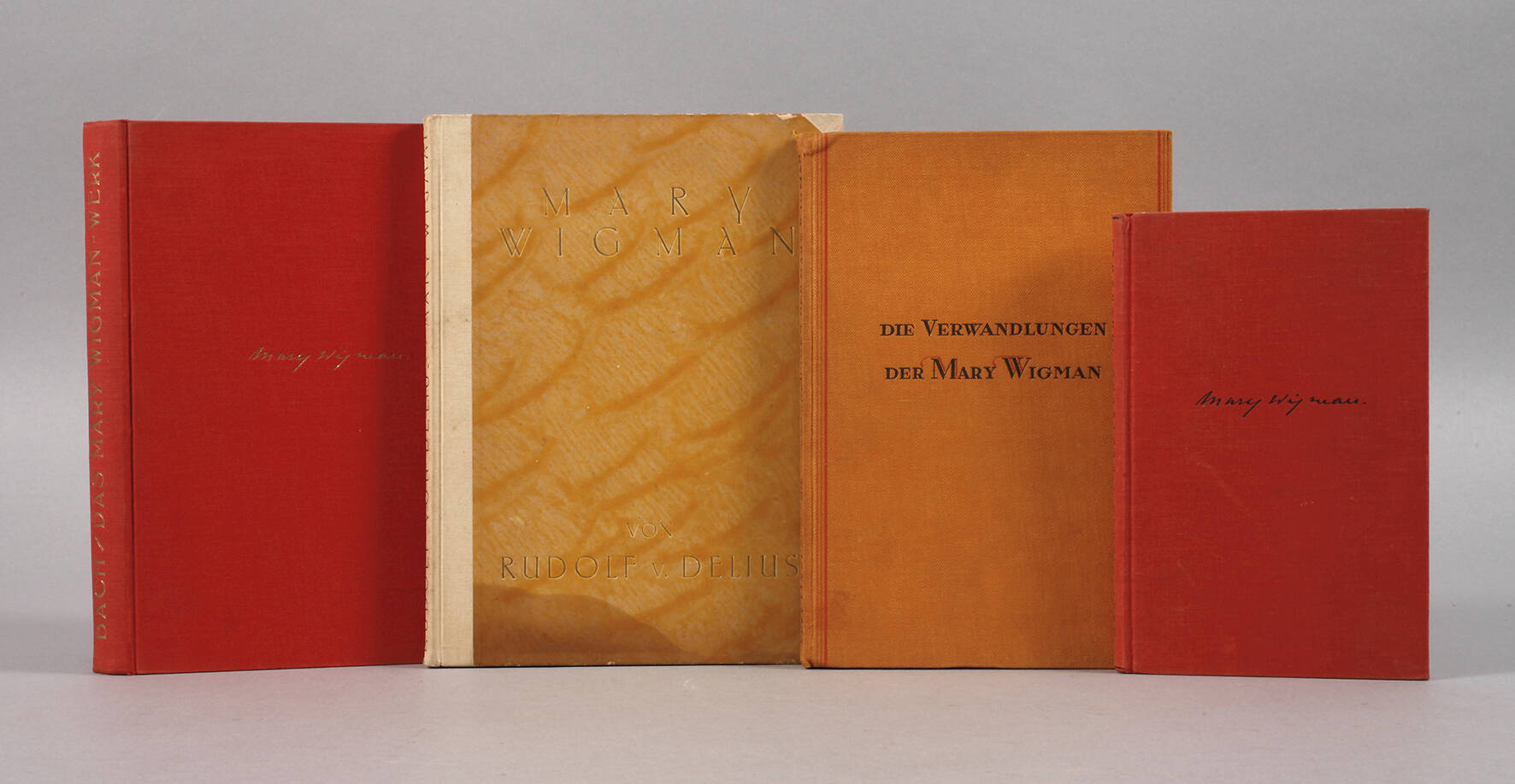 Vier Bücher Mary Wigman
