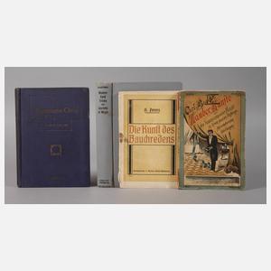 Vier Bücher Zauberei und Varieté