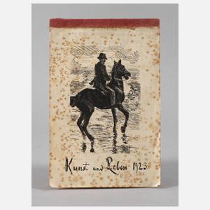 Kalender "Kunst und Leben" 1923