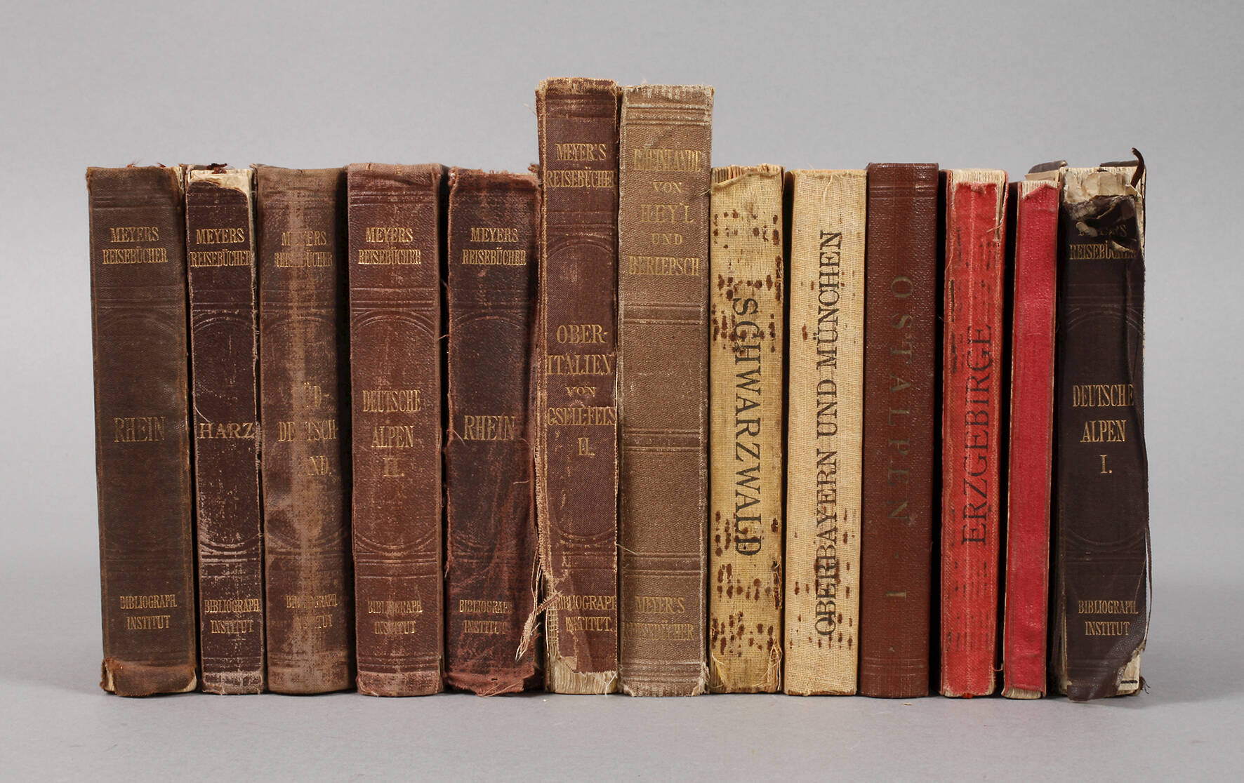 Konvolut Meyers Reisebücher