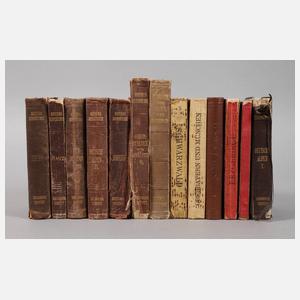 Konvolut Meyers Reisebücher