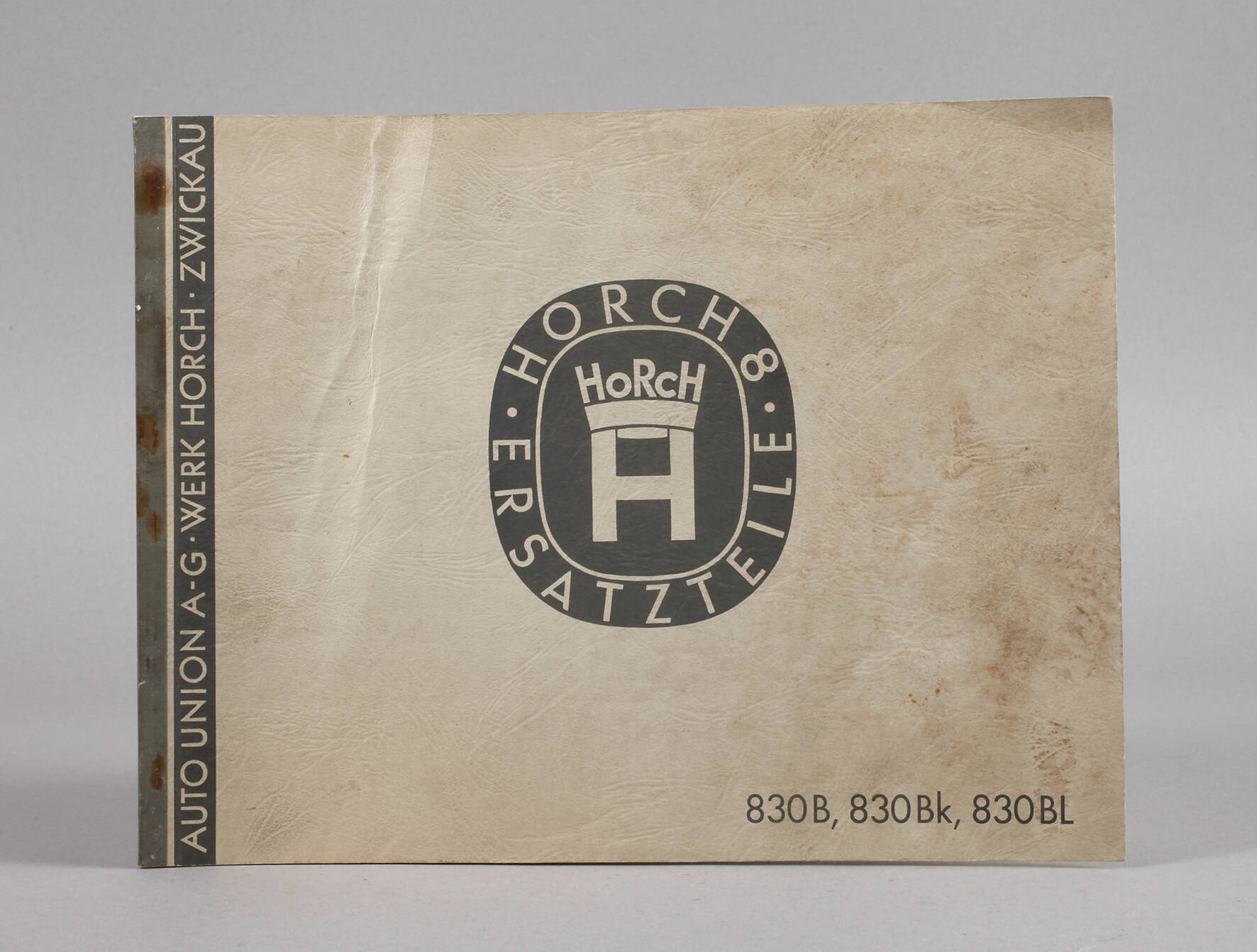 Ersatzteil-Katalog Horch V8