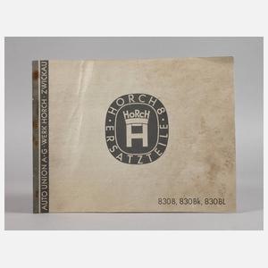 Ersatzteil-Katalog Horch V8