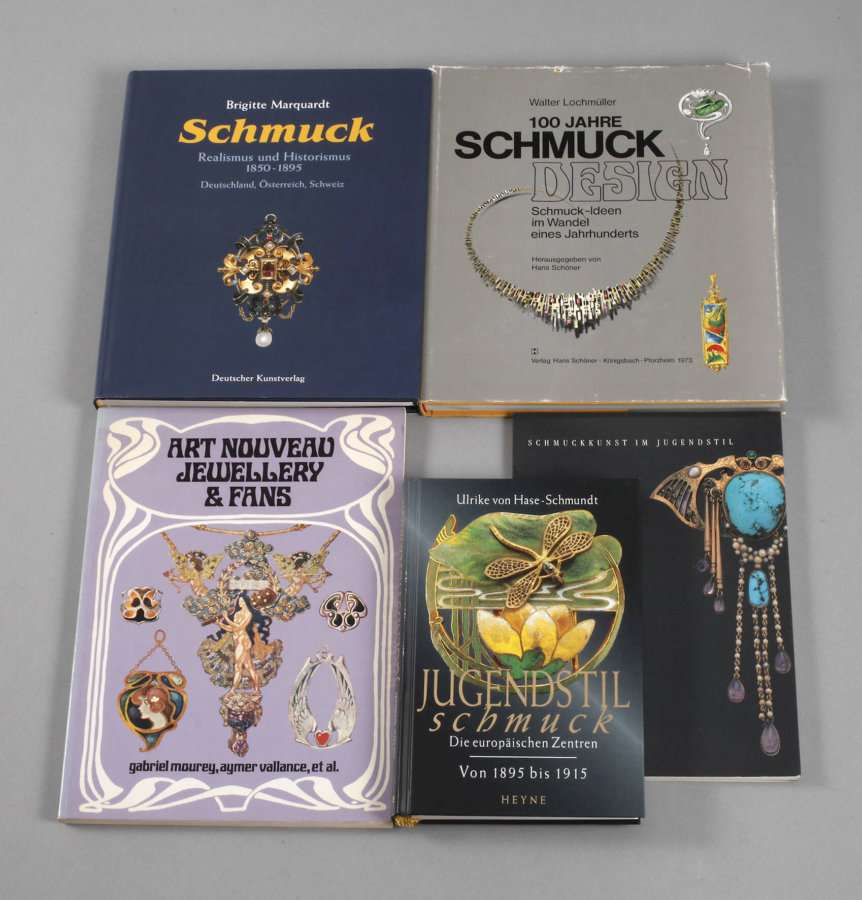 Konvolut Bücher Schmuckdesign