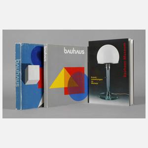 Drei Bücher Bauhaus